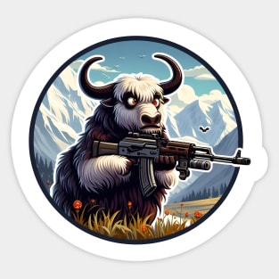 Tactical Yak Sticker